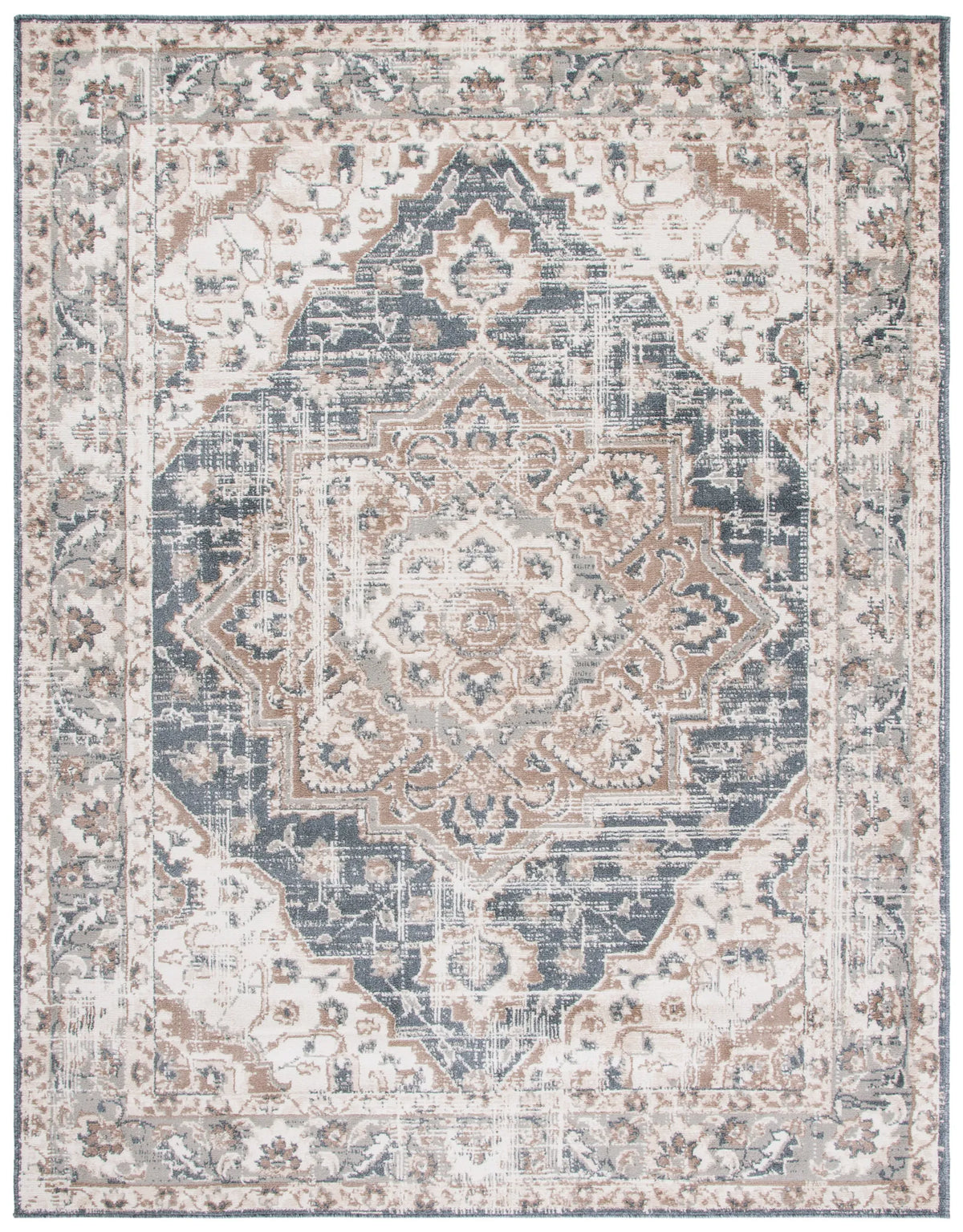 Safavieh Pyramid 10'-0" x 14'-0" Rug in Ivory / Beige