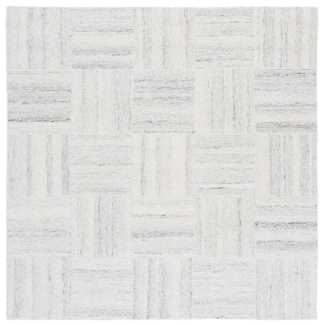 Safavieh Pine 6'-0" x 6'-0" Rug in Ivory / Grey