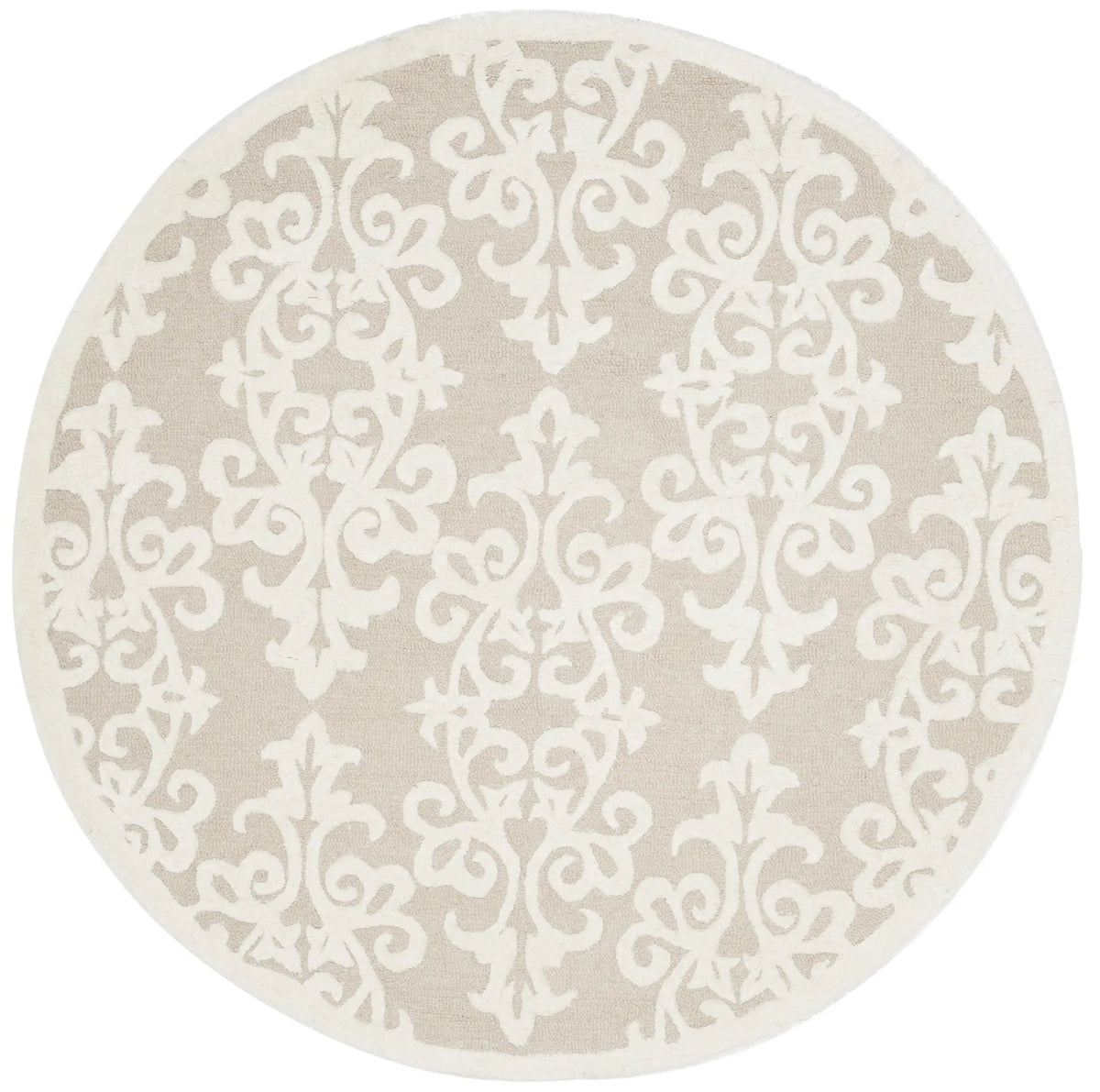 Safavieh Bella 5'-0" x 5'-0" Rug in Sand / Ivory