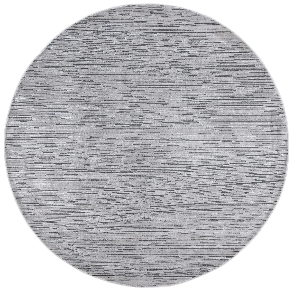 Safavieh Whisper 6'-7" x 6'-7" Rug in Grey / Dark Grey