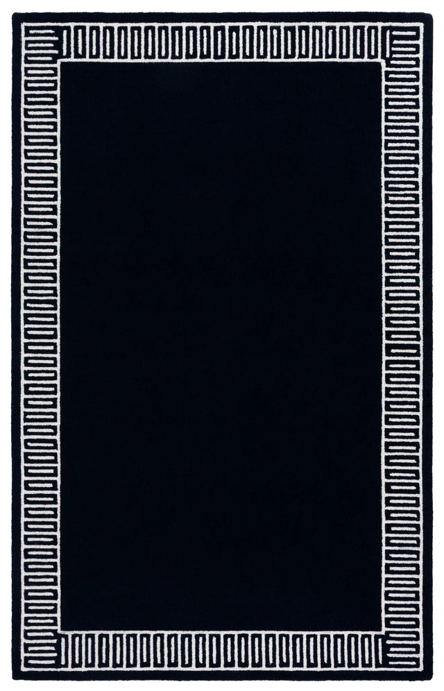 Safavieh Metro 4'-0" x 6'-0" Rug in Navy / Ivory
