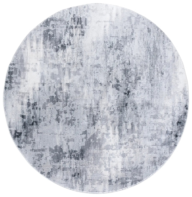Safavieh Slate 700 6'-7" x 6'-7" Rug in Grey / Ivory