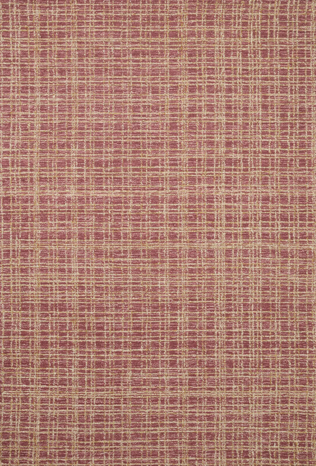 Chris Loves Julia x Loloi Polly POL-03 Berry / Natural Rug - main flat