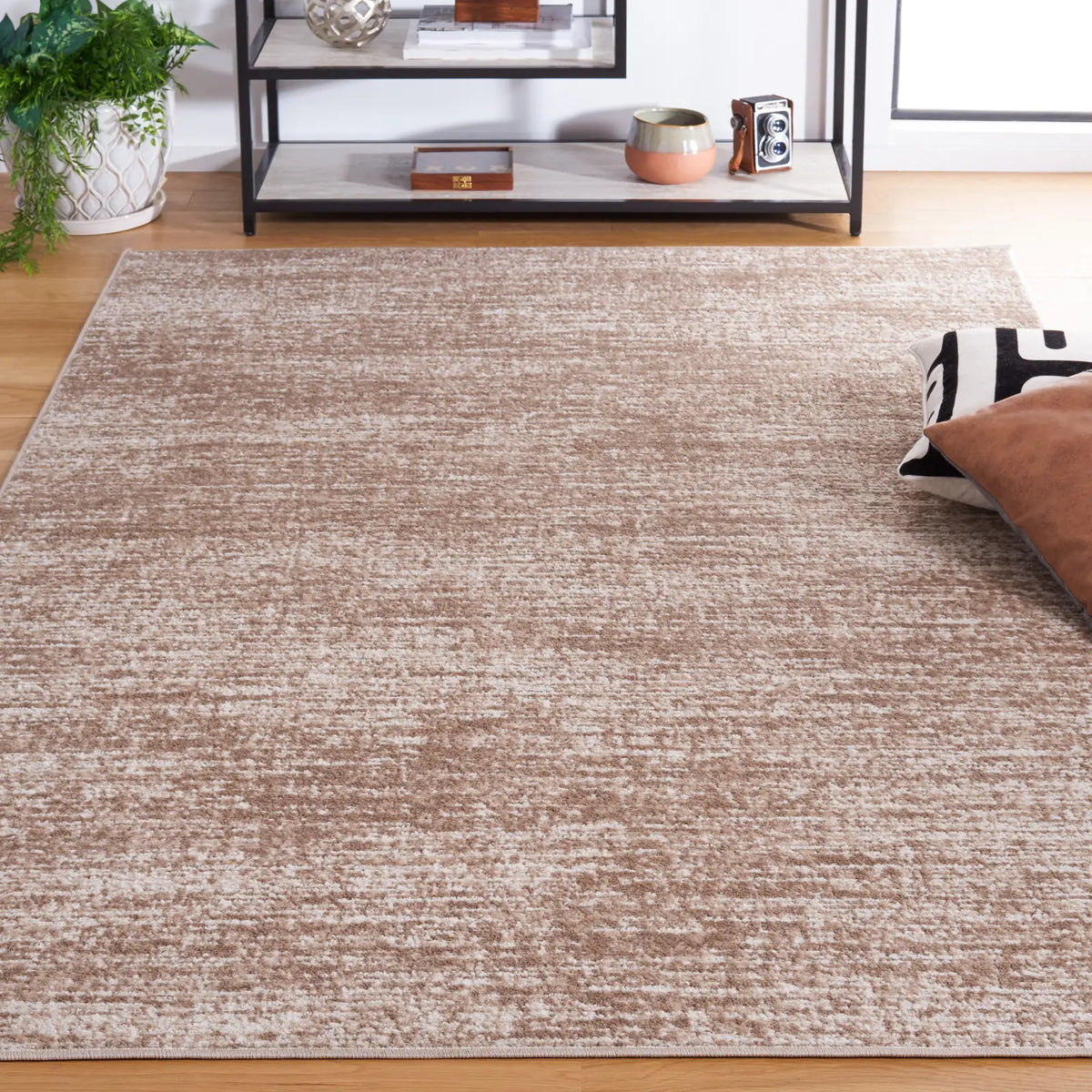 Safavieh Shivan 100 4'-0" x 6'-0" Rug in Beige / Light Beige