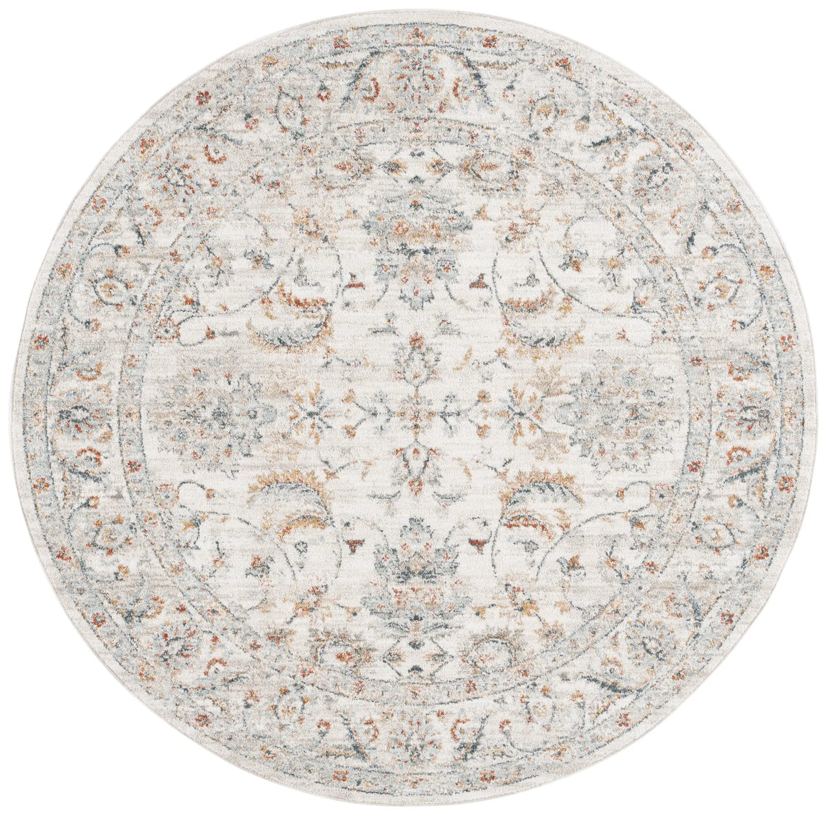 Safavieh Avalon 6'-7" x 6'-7" Rug in Ivory / Light Blue