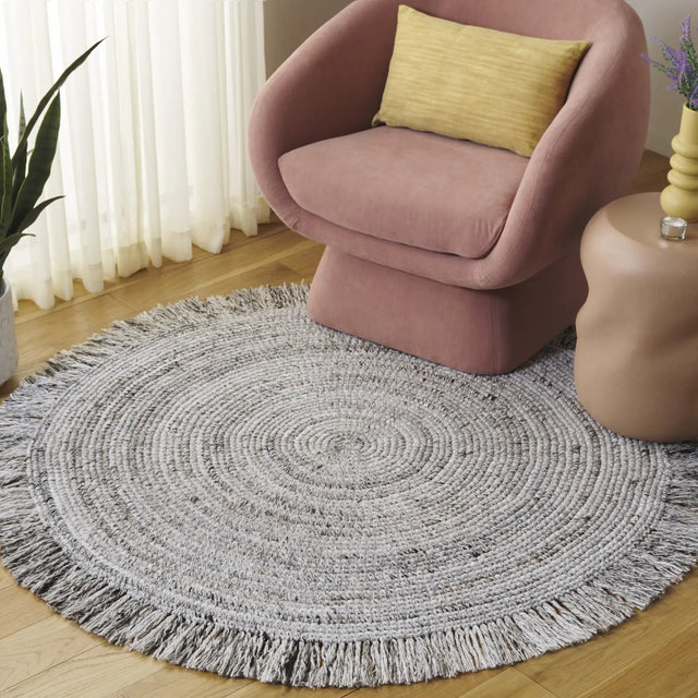 Safavieh Renewal 5'-0" x 5'-0" Rug in Ivory / Grey