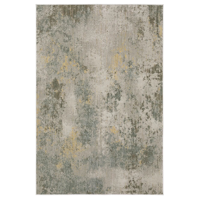 Oriental Weavers Sphinx Mallory MAL02 Yellow Rugs - main flat