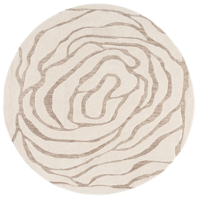 Safavieh Metro 6'-0" x 6'-0" Rug in Ivory / Grey