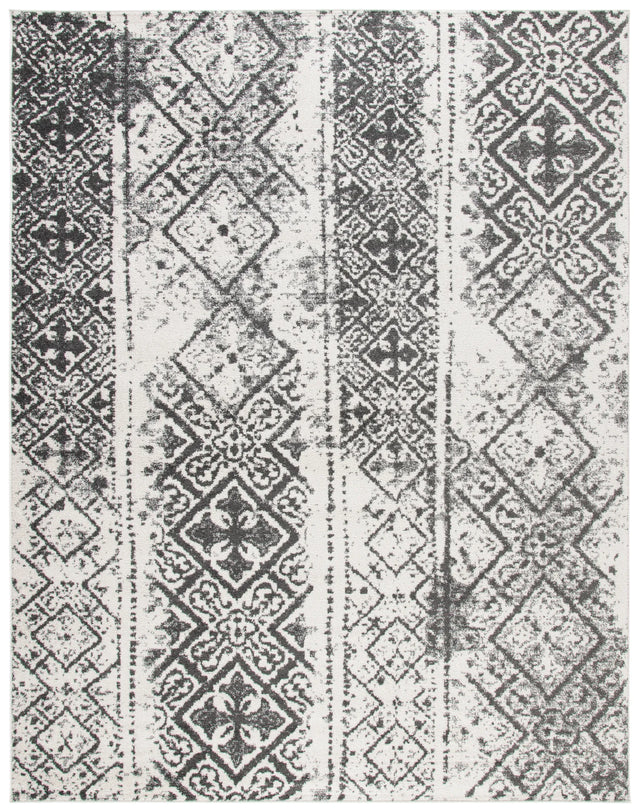 Safavieh Adirondack 10'-0" x 14'-0" Rug in Silver / Black