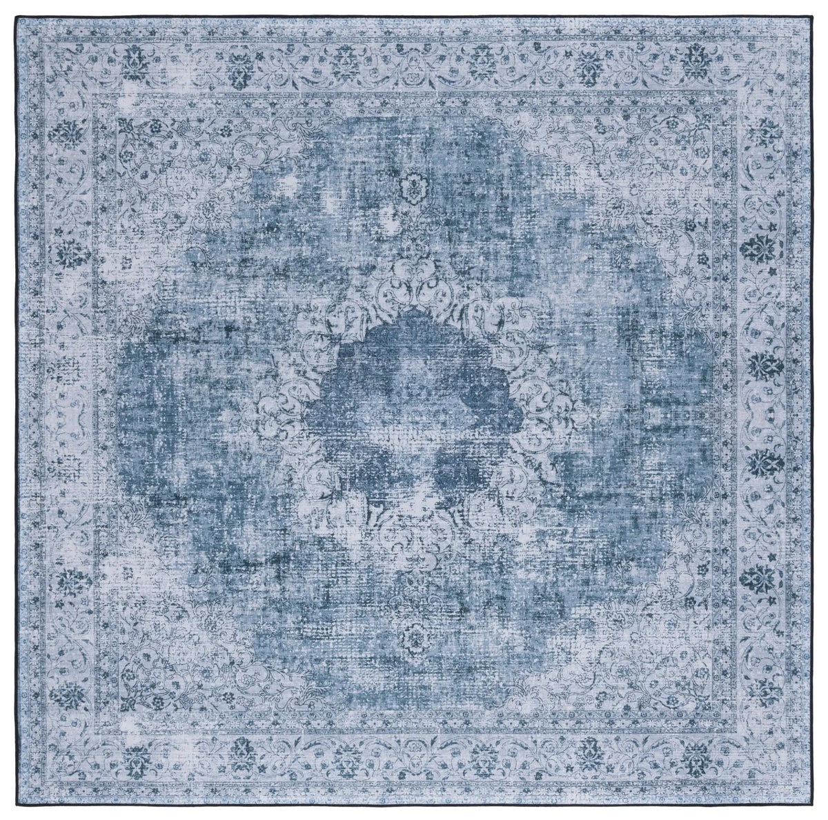 Safavieh Tucson 6'-0" x 6'-0" Rug in Green / Grey