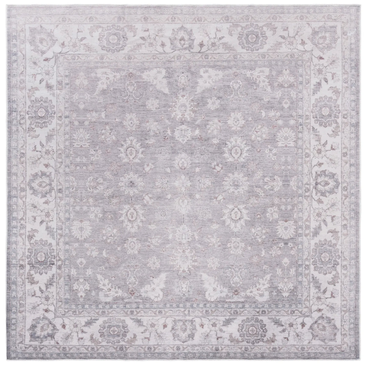 Safavieh Arizona 6'-0" x 6'-0" Rug in Grey / Ivory
