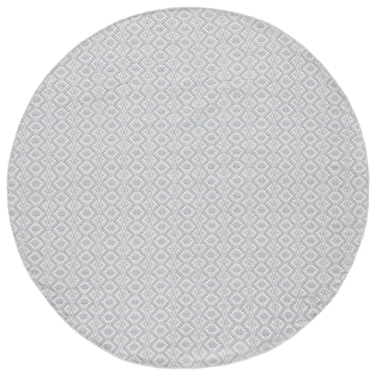 Safavieh Montauk 6'-0" x 6'-0" Rug in Ivory / Light Blue