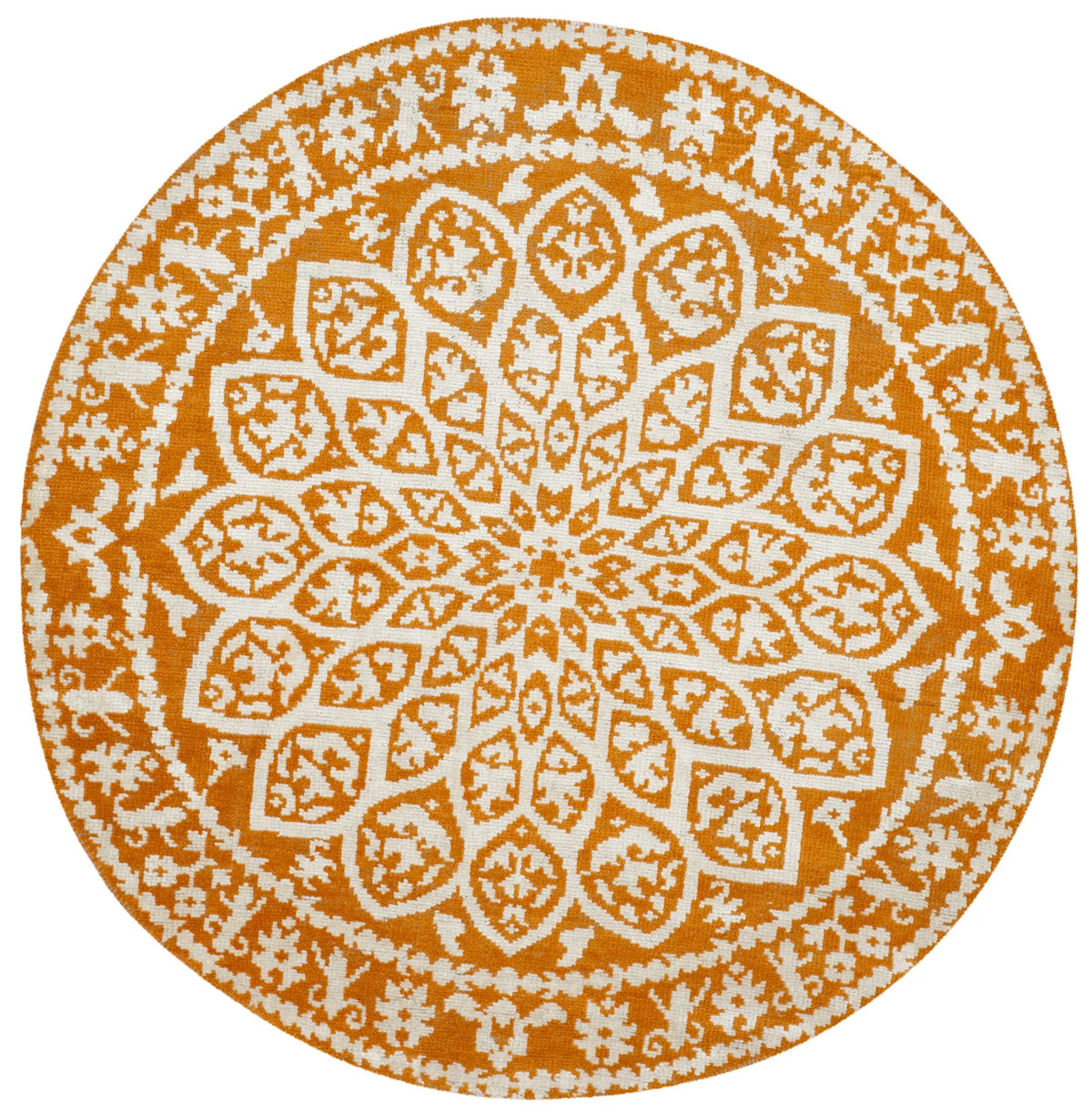 Safavieh Stone Wash 6'-0" x 6'-0" Rug in Copper