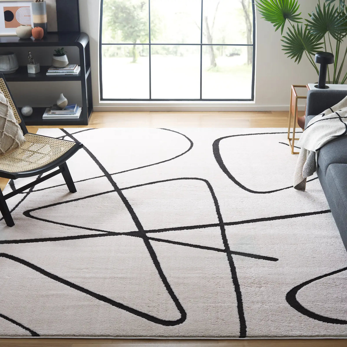 Safavieh Melody 10'-0" x 14'-0" Rug in Ivory / Black