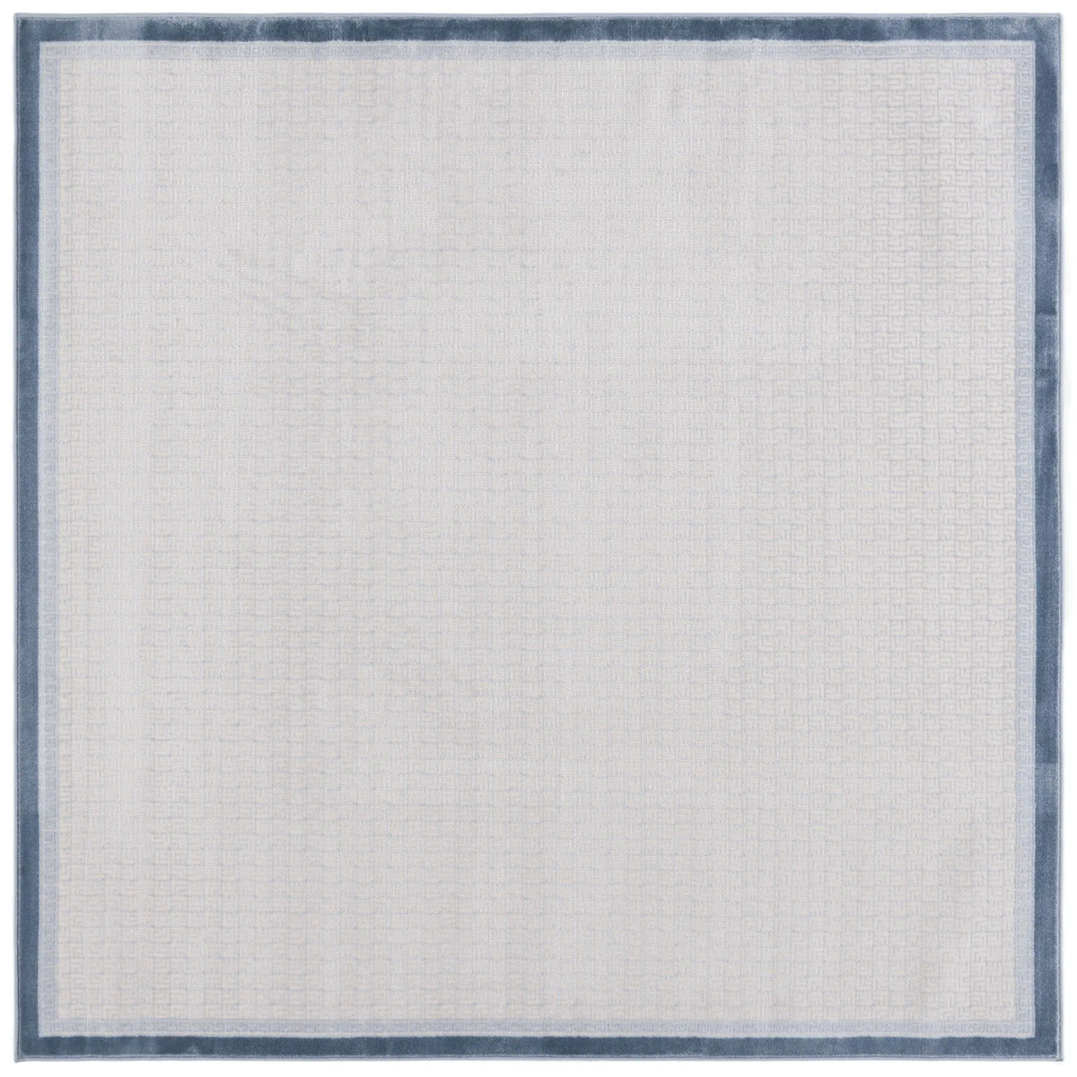 Safavieh Prestige 6'-7" x 6'-7" Rug in Ivory / Blue