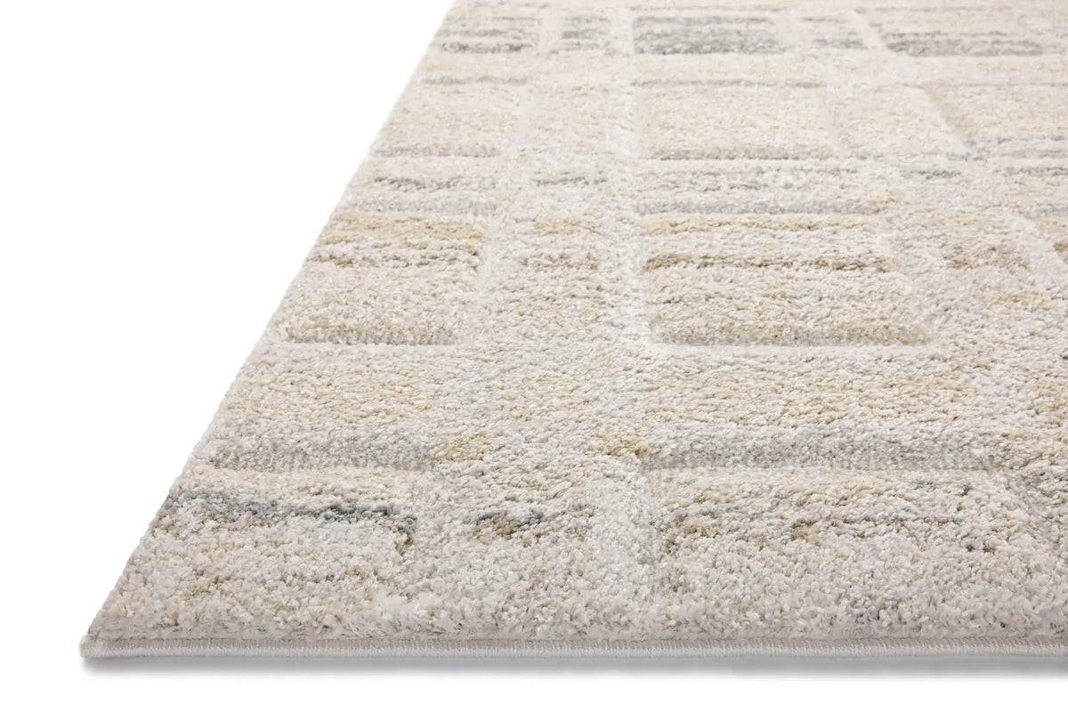 Loloi Silas Sla-04 Bone/Multi Rug - rug corner