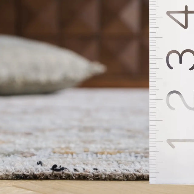 Safavieh Miranda 5'-0" x 8'-0" Rug in Beige / Grey Ivory
