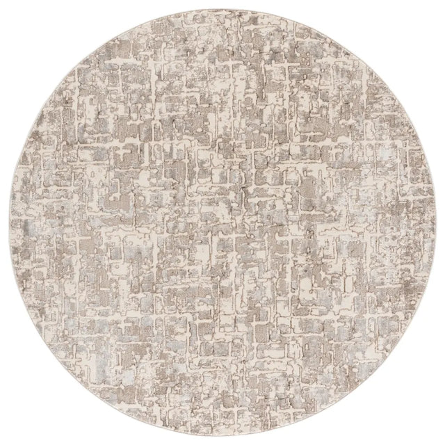 Safavieh Spectrum 6'-7" x 6'-7" Rug in Ivory / Grey Beige