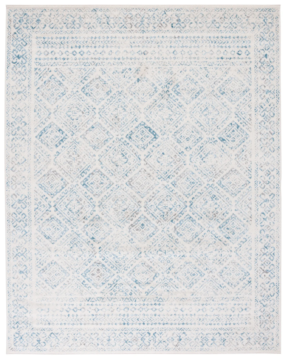 Safavieh Tulum 10'-0" x 13'-0" Rug in Ivory / Turquoise