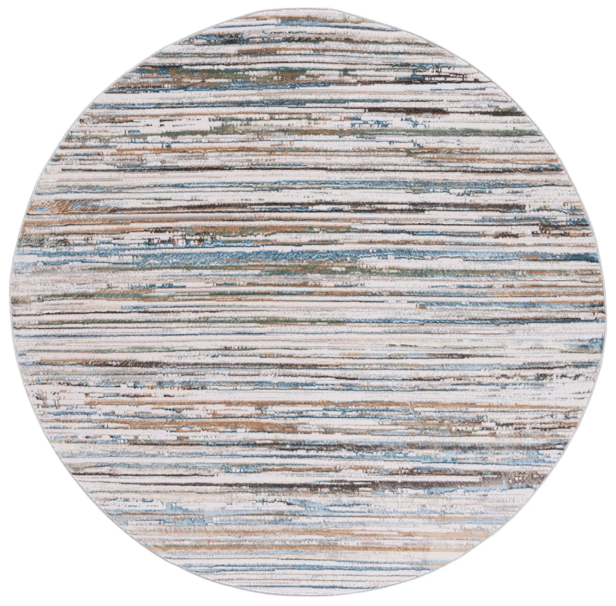 Safavieh Bel Air 6'-7" x 6'-7" Rug in Beige / Grey