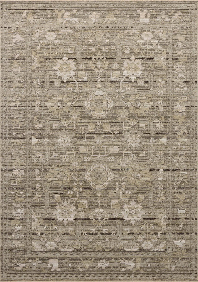 Loloi Milena MLE-01 Sage / Ivory Rug - main flat