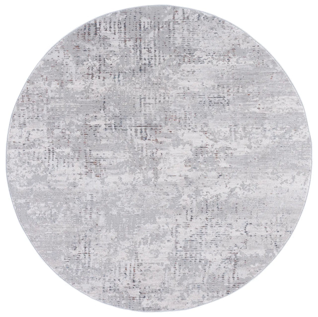 Safavieh Ellwood Modern 6'-5" x 6'-5" Rug in Grey / Ivory