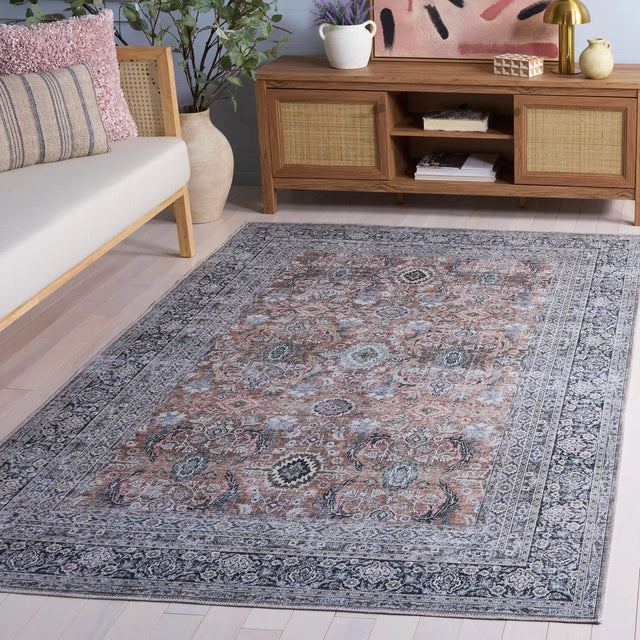 Safavieh Arizona 4'-0" x 6'-0" Rug in Copper / Olive