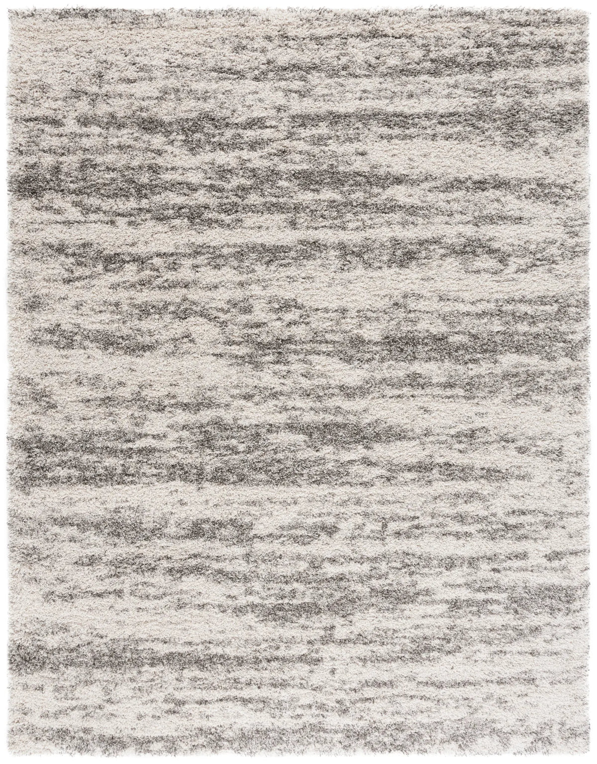 Safavieh Hudson Shag 10'-0" x 14'-0" Rug in Ivory / Grey