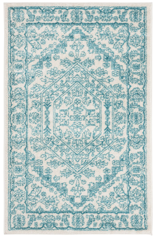 Safavieh Adirondack 3'-0" x 5'-0" Rug in Ivory / Teal