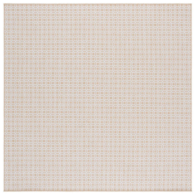 Safavieh Terrace 800 6'-7" x 6'-7" Rug in Beige / Ivory
