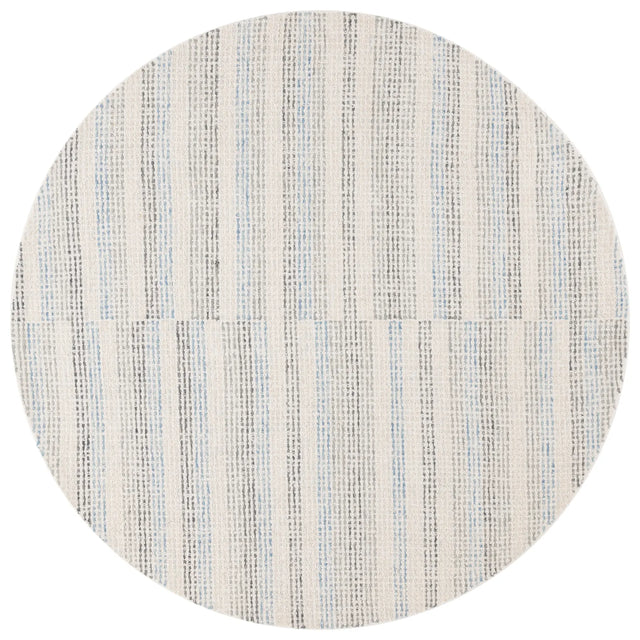 Safavieh Ebony 6'-0" x 6'-0" Rug in Ivory / Blue