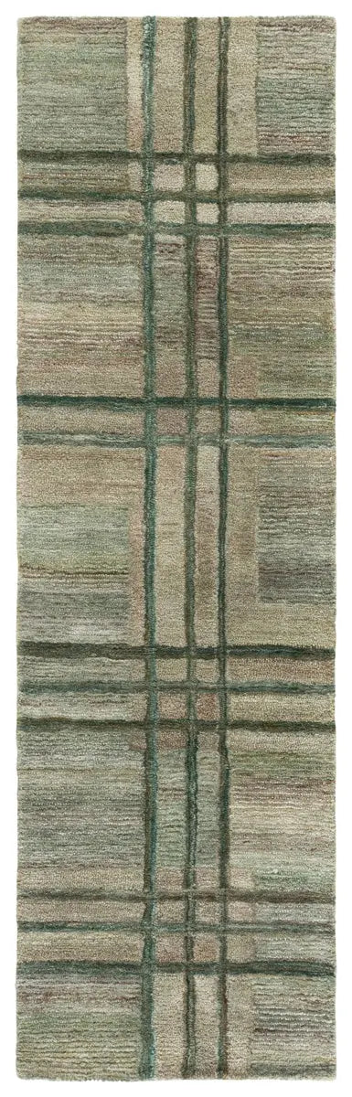 Safavieh Genre 2'-3" x 8'-0" Rug in Green / Beige