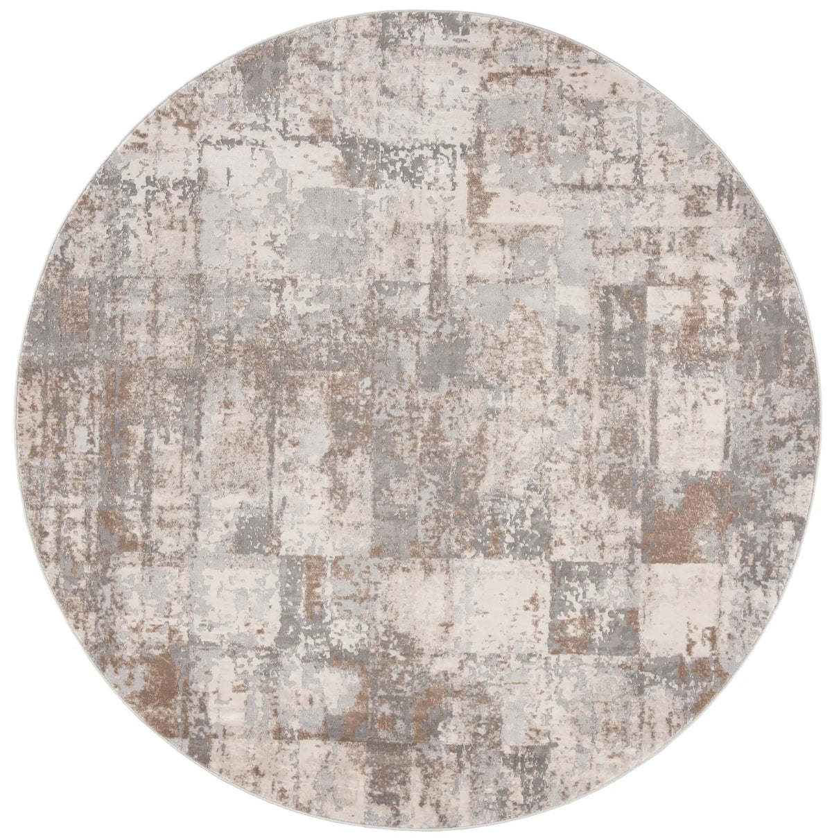 Safavieh Invista 6'-7" x 6'-7" Rug in Cream / Beige