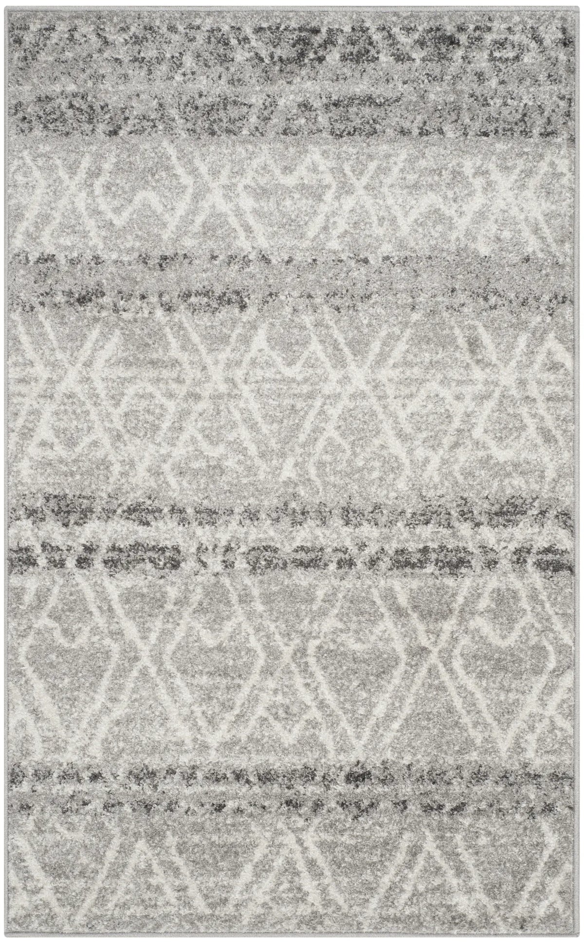 Safavieh Adirondack 3'-0" x 5'-0" Rug in Silver / Ivory