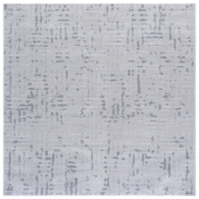 Safavieh Slate 700 6'-7" x 6'-7" Rug in Light Grey / Grey