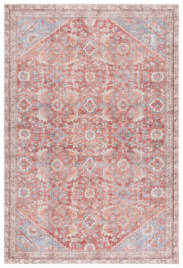 Safavieh Vintage Serapi 600 5'-1" x 7'-6" Rug in Red / Blue