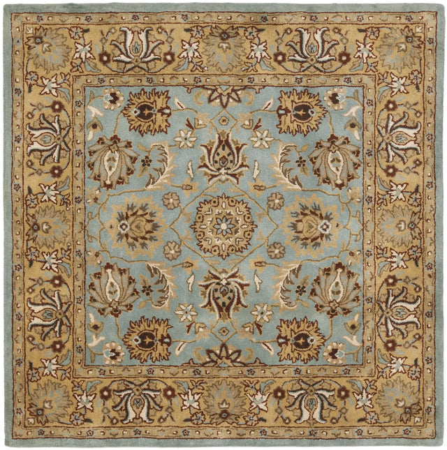 Safavieh Heritage 6'-0" x 6'-0" Rug in Blue / Gold