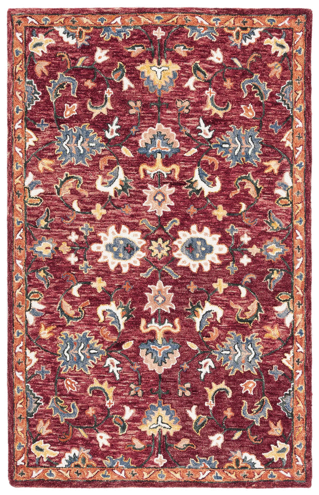 Safavieh Aspen 4'-0" x 6'-0" Rug in Red / Rust