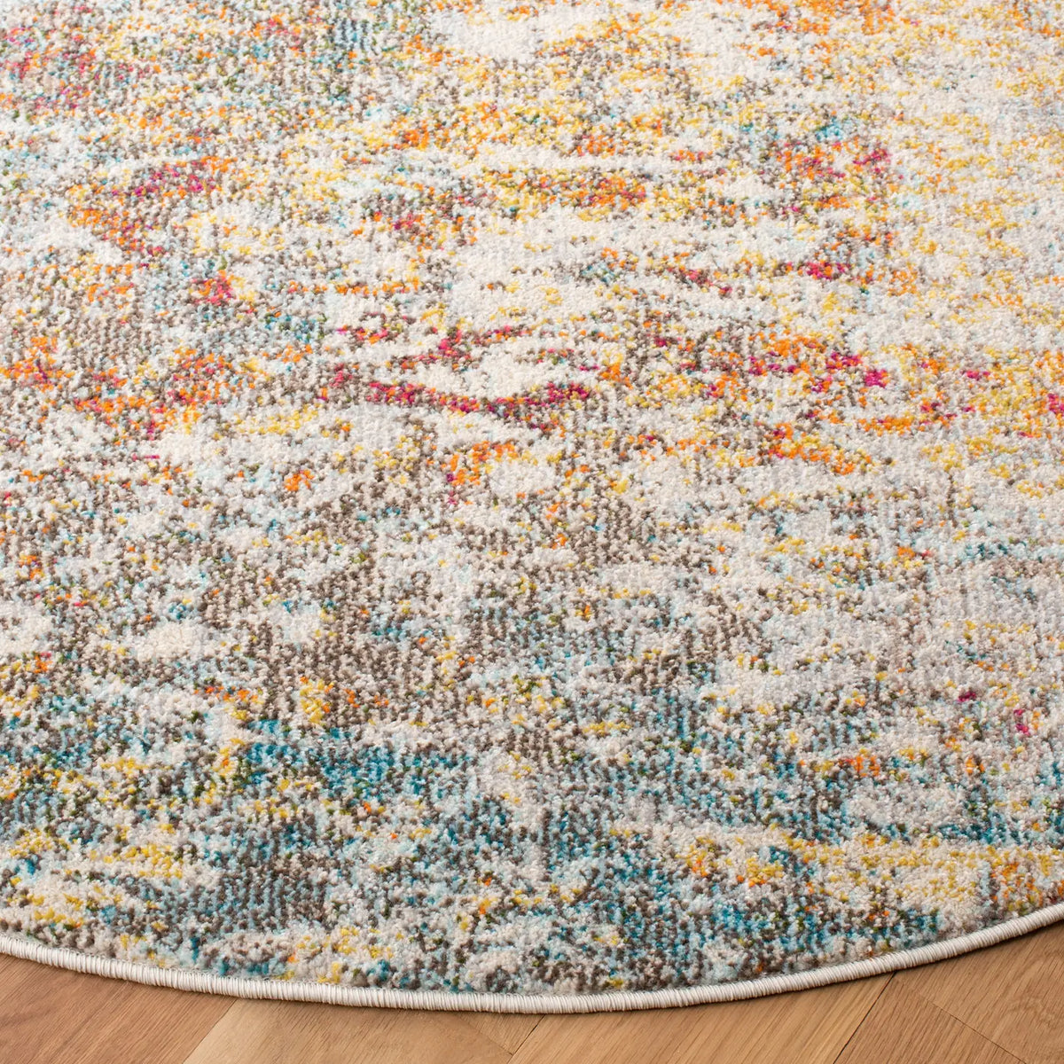 Safavieh Madison 10'-0" x 10'-0" Rug in Grey / Turquoise