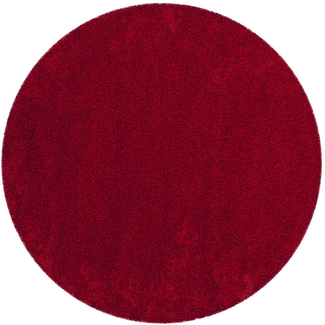 Safavieh Santa Monica Shag 6'-7" x 6'-7" Rug in Red