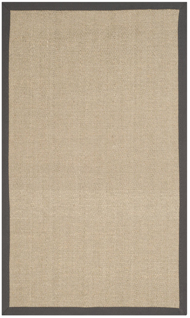 Safavieh Natural Fiber 3'-0" x 5'-0" Rug in Natural / Grey