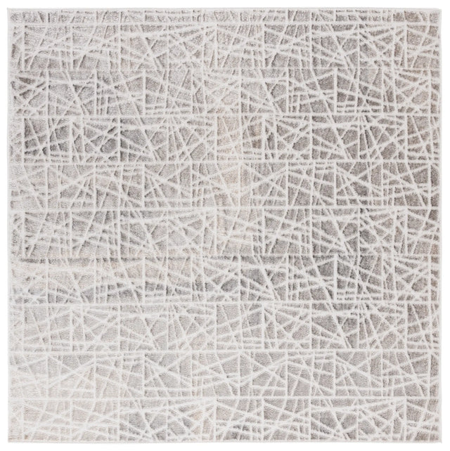 Safavieh Maya 6'-7" x 6'-7" Rug in Taupe / Grey
