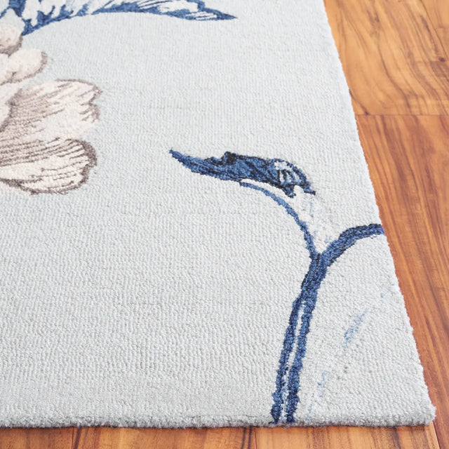 Safavieh Jardin 4'-0" x 6'-0" Rug in Blue / Ivory
