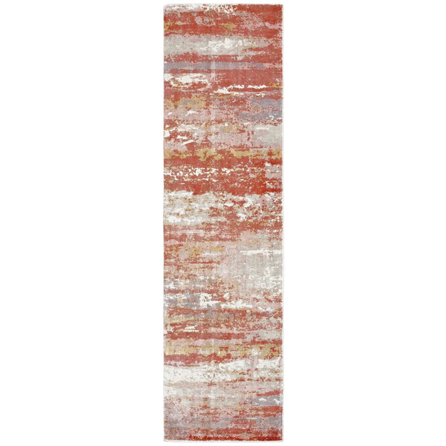 Oriental Weavers Sphinx Formations 70004 Pink / Red Rugs - runner