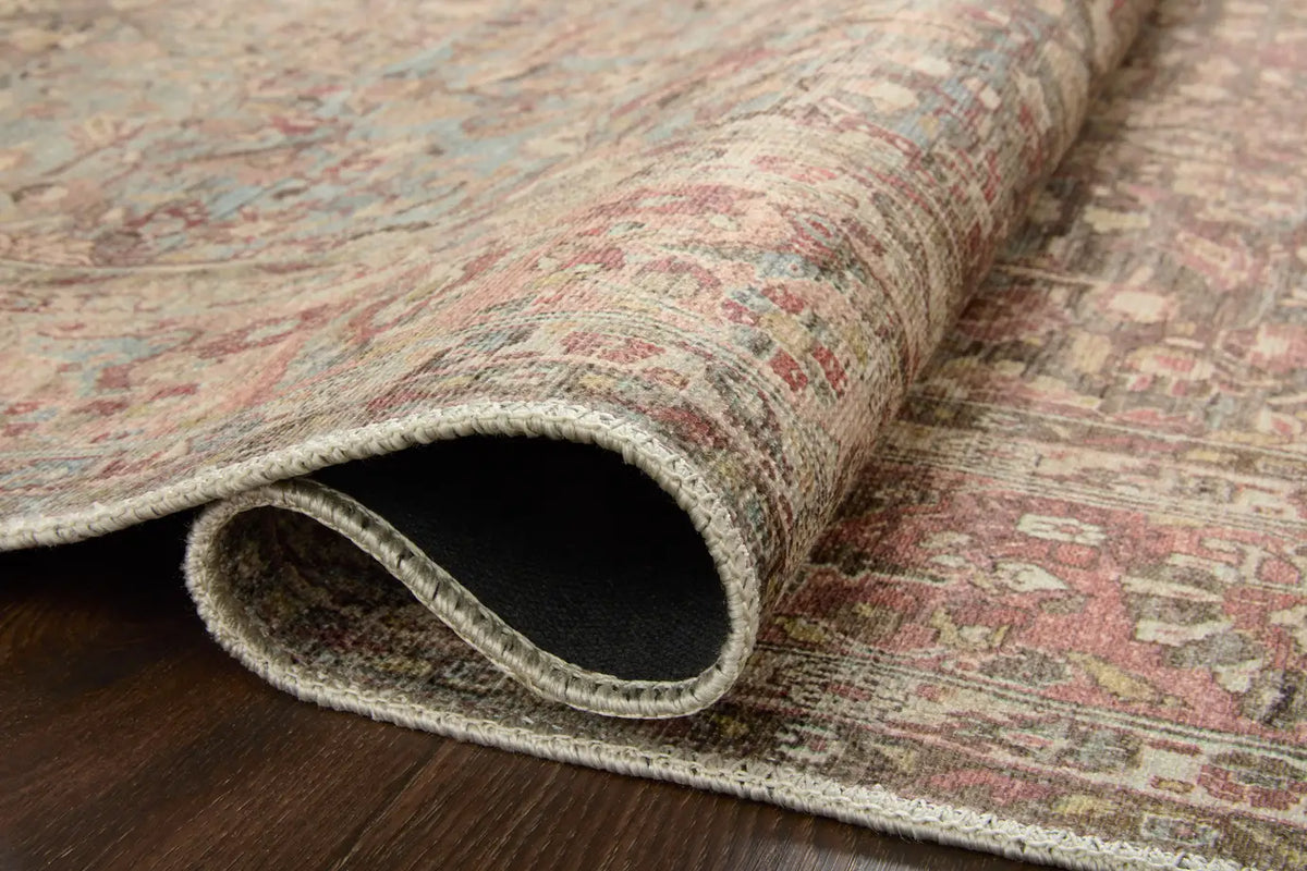 Loloi Adrian Adr-06 Ocean/Clay Rug - pile height