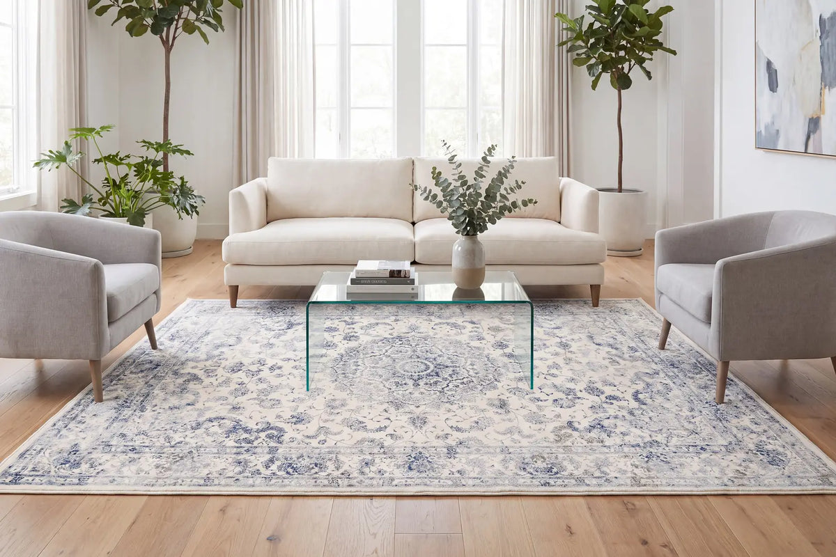 Dynamic Rugs Ancient Garden 57109 Cream Rugs - Room