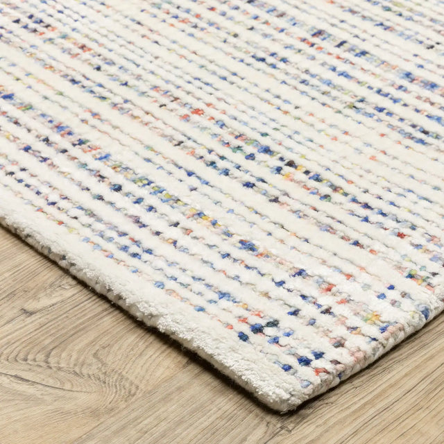 Oriental Weavers Sphinx Circa CIR01 Multi Rugs - corner detail