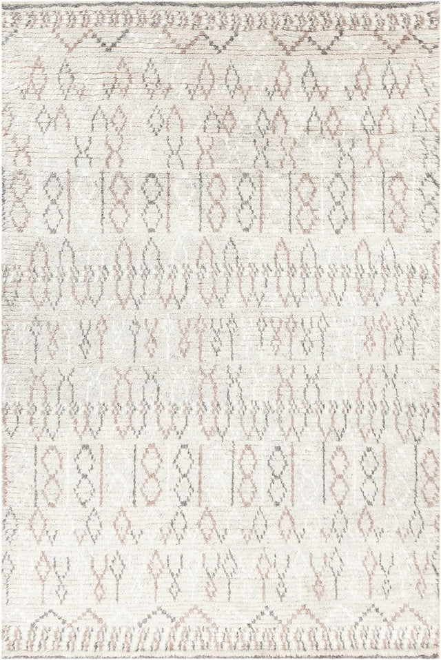 Chandra Glynis GLY-53300 Brown / Gray / Beige rug, flat view