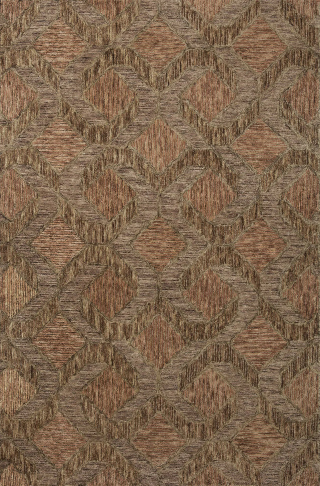 Loloi Varena Var-03 Rust/Bark Rug - main flat
