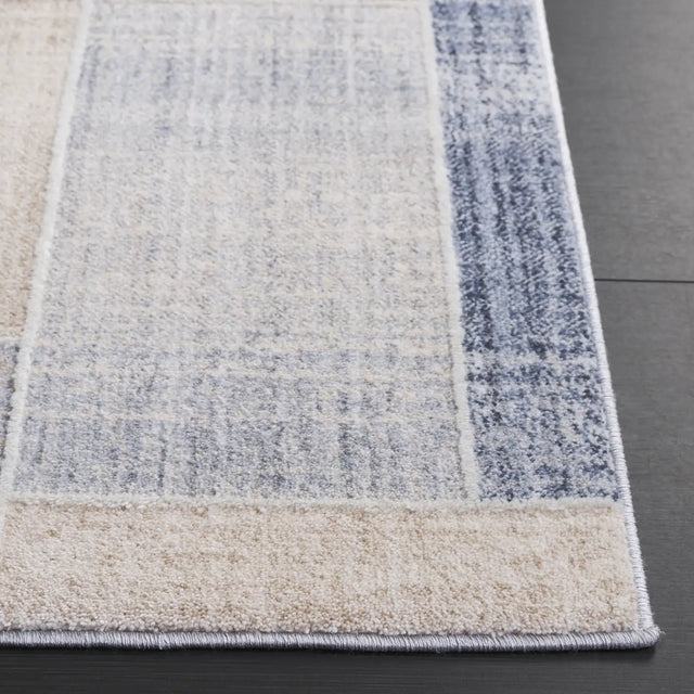 Safavieh Scarlett 400 4'-0" x 6'-0" Rug in Beige / Blue Brown